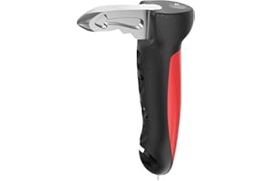 byojia 5 in 1 Vehicle Support Handles Elderly Portable Automotive Door Assist Handles Multifunction Car Handle for Elderly and Handicapped (Red-1PCS)