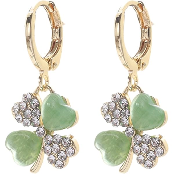 Boucles D'oreilles Argent 925 - Cœurs Décor Feuilles D'acanthe - 25x25mm - Dormeuses