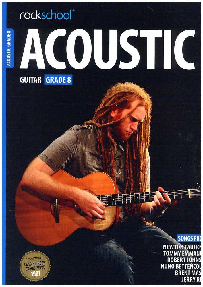 Rockschool Acoustic Guitar Grade 8 2016 Book