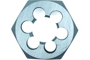 Century Drill & Tool, 98215, 3/4-10 NC, Hex Die, Precision Cut External Threads, High Carbon Alloy Steel