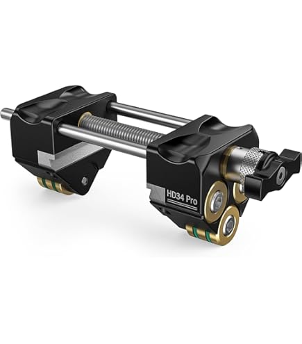 WoodRiver Honing Guide – Self-Centering Sharpening Jig With Hardened Steel Roller, Fits Chisels & Plane Irons Up To 2-5/8″