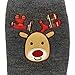 Dog Ugly Christmas Sweater Pet Cat Xmas Reindeer Christmas Holiday Knitted Design by DELIFUR (XL)
