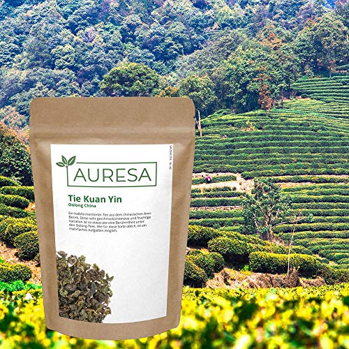 AURESA Oolong Tee Tie Kuan Yin | Sehr geschmackintensiv und fruchtig | Ein halbfermentierter Tee aus China – Bild 4