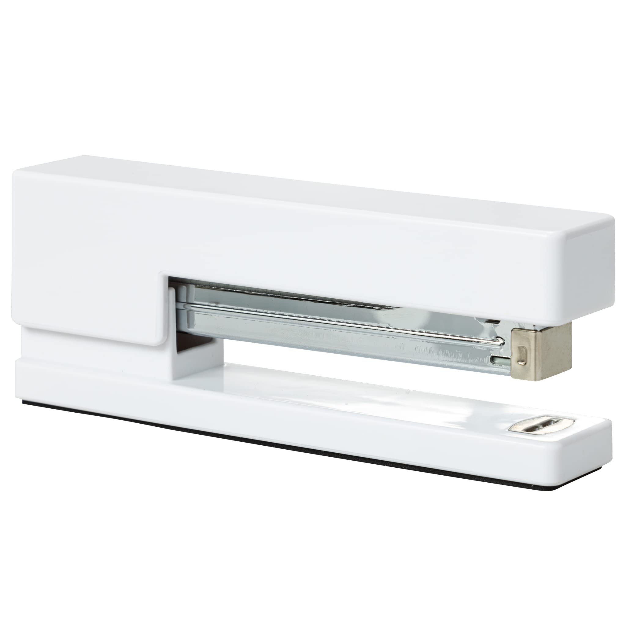 JAM PAPER Modern Desk Stapler - White - Sold Individually