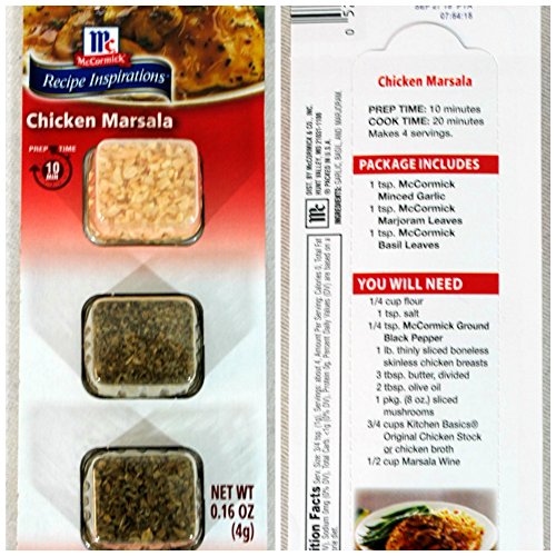 McCormick Recipe Inspirations Chicken Variety 3 Pack Featuring Pre