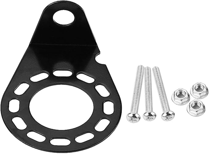 Akozon Trailer Connector Bracket Metal Mounting Bracket Holder for European Style 7 Pin 13 Pin