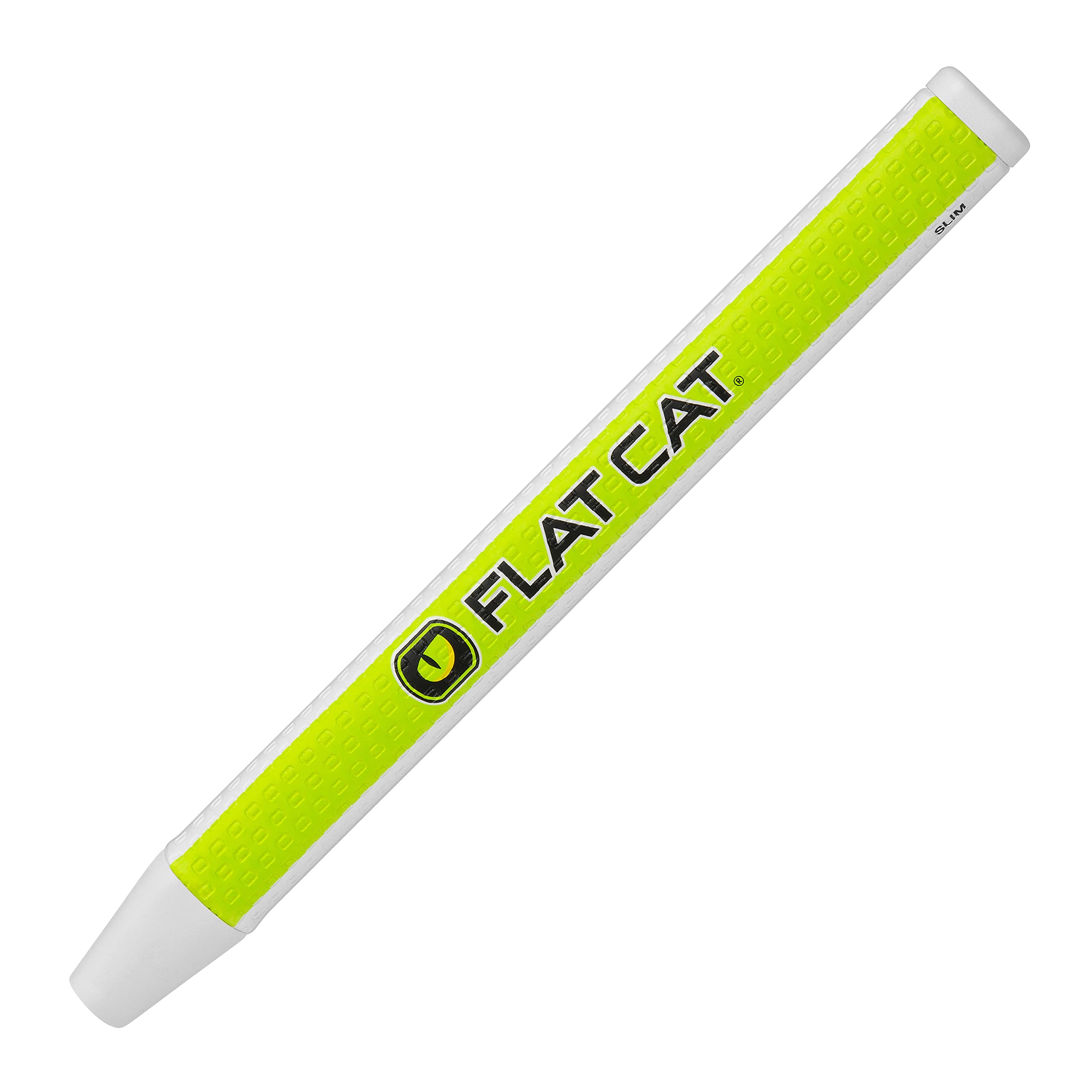 Flat Cat Original Slim Golf Putter Grip - 1.09" Diameter, 40g, Enhanced Consistency, Lightweight - Improved Putting Accuracy