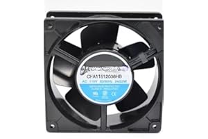 ZZJYNDIAO 1 Piece CFA11512038HB 12038 AC115V 22W All-Metal AC Cooling Fan