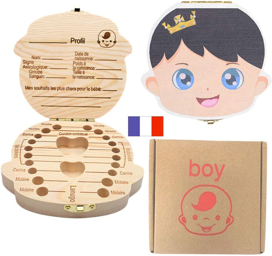 Caja de Dientes para niños, Organizador de Almacenamiento ...