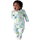 Posh Peanut Convertible Baby Sleepers - Boys Footless Baby Pajamas with 2 Way Zipper for Easy Diaper Changes