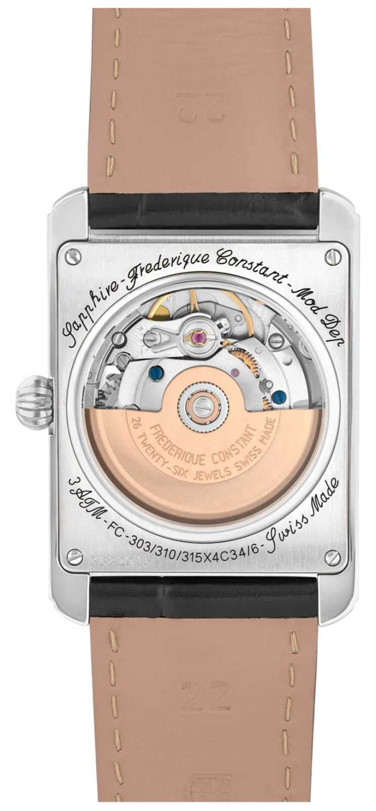 Frederique Constant Men's Carrée Swiss Automatic Watch