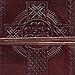 RUSTIC TOWN Handmade Vintage Antique Look Genuine Leather Bound Christian Catholic Journal Diary Notebook Travel Book with Unlined Pages to Write for Men Women Gift for Him Her Celtic Cross