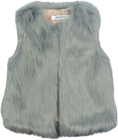 baby fur vest outfit