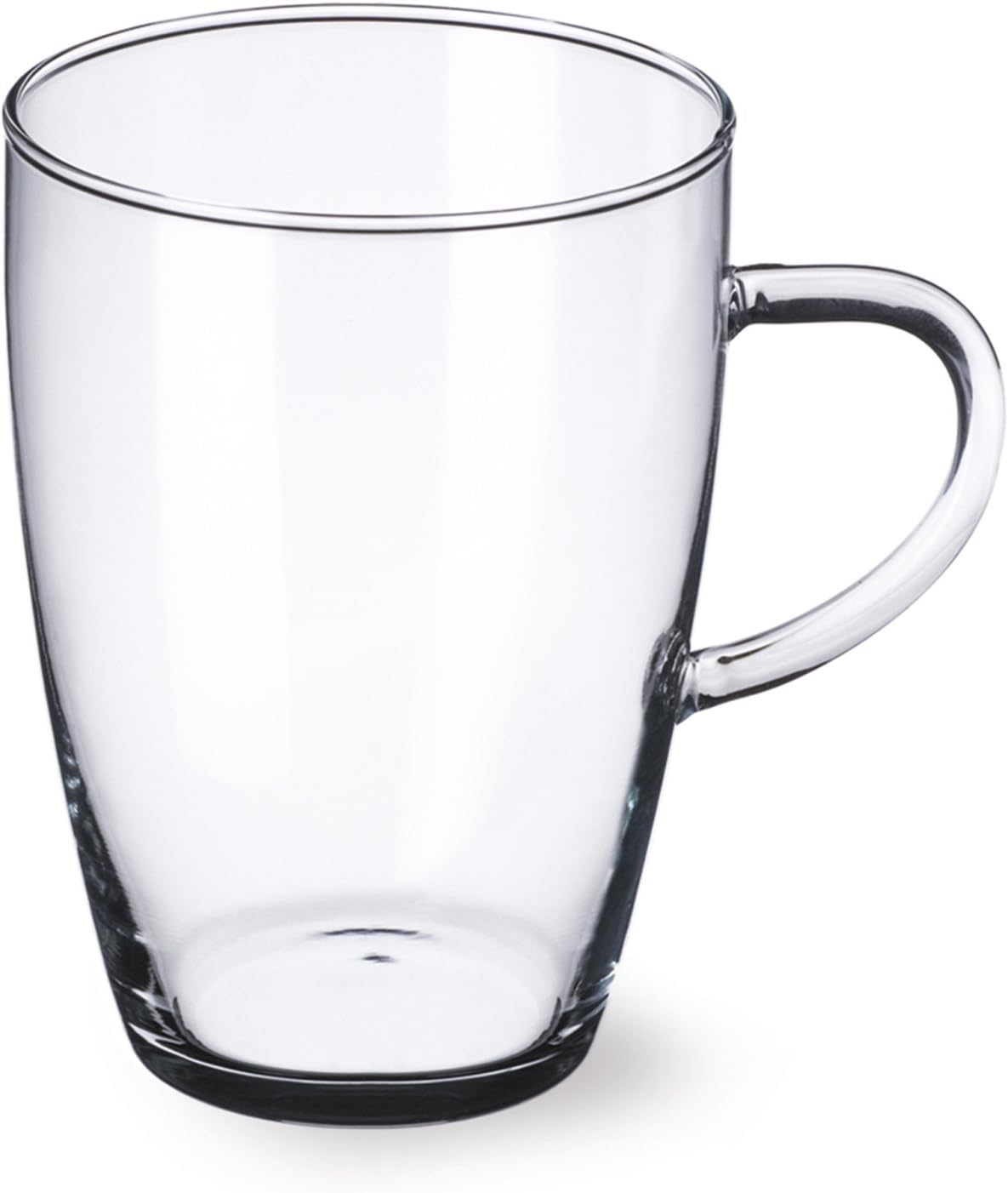 Bohemia Cristal 093/006/010 SIMAX Tasse ca. 400 ml aus hitzebeständigem Borosilikatglas 4er Set "Lyra"