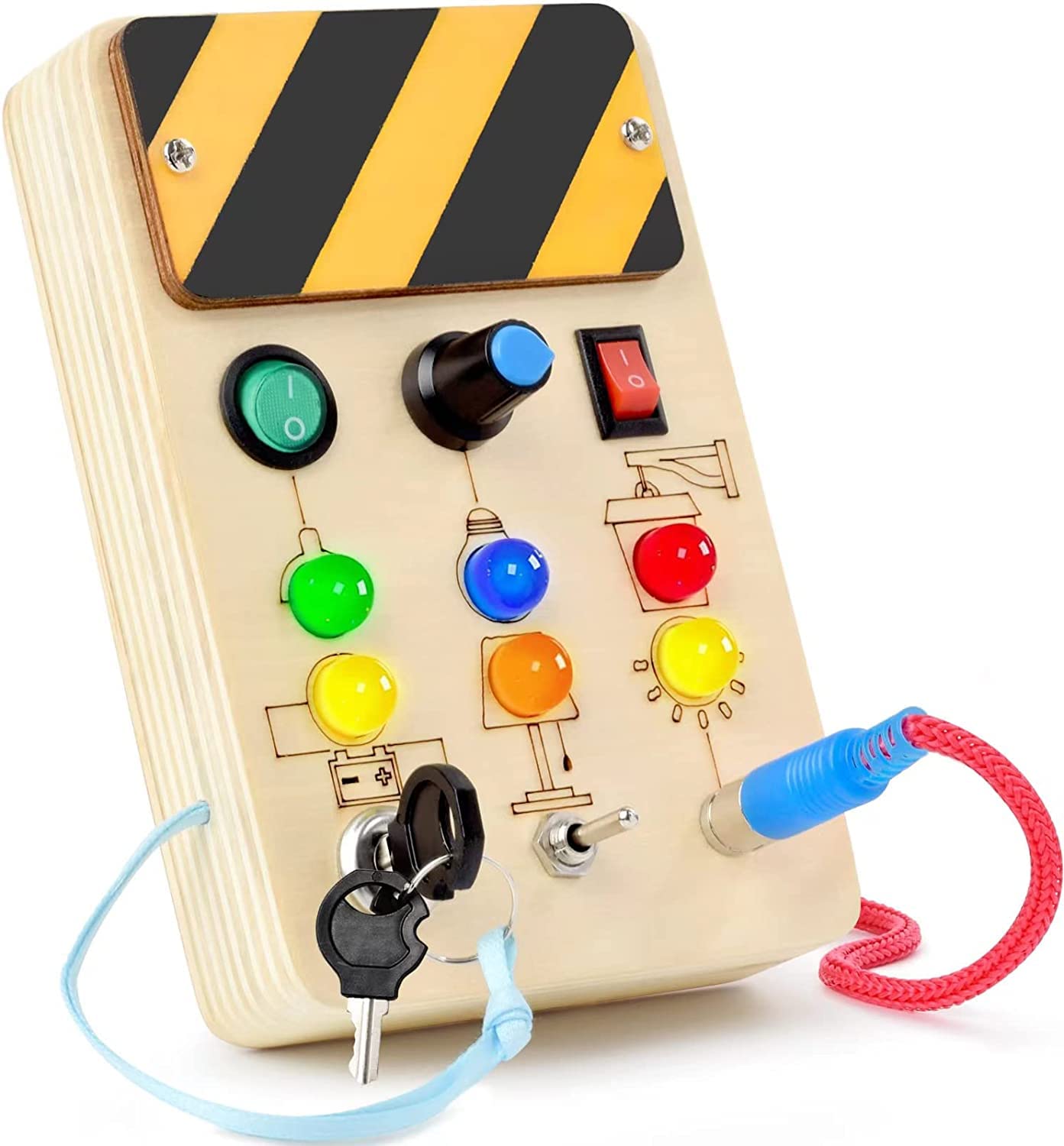 polkrane-busy-board-with-led-light-sensory-toys-for-toddlers-1-3