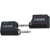 BOSS WL-20 Compact Wireless Instrument System | Plug and Play Wireless System for Guitar, Bass and More, Lightning-Fast BOSS Technology, Built In Cable Tone Simulation