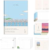 Monolike Seoul : Today's Season 6-Month Hardcover Diary, Hangang River - Undated Academic Weekly &amp; Monthly Planner