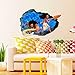 Moana Rock 3D Decal Wall 3D Decal Graphic Vinyl Sticker Mural Kids. 18