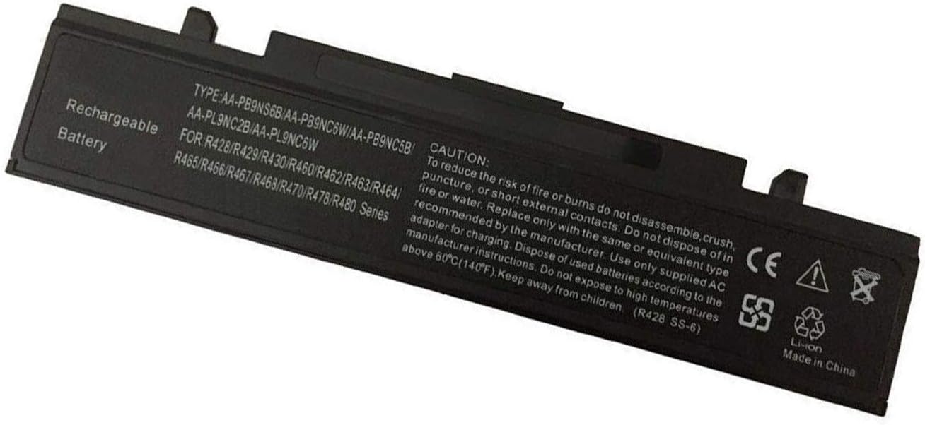 Aowe 6 Cell Replacement Battery for Samsung Aa-Pb9Nc6B Aa-Pb9Ns6B Samsung NP300E5C-A07US NP300E5C-A08US NP300E5C-A09US NP300E5C NP300E5C-A04US NP300E5C-A05US NP300E5C-A06US NP-305V5A-A03US