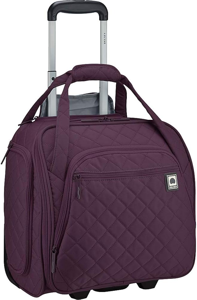 DELSEY Paris Rolling Under Seat Tote Bag, Violet, One Size Amazon.ca