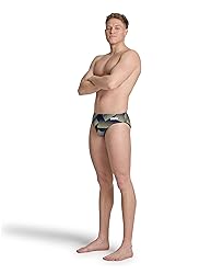 ARENA Men’s Swim Brief Halftone Team Print