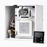 RV Tankless Water Heater - Endless Hot Water for Camping & High Altitude, 12V DC Propane Gas, High Altitude Ready (9,800ft), 