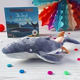 Aurora Snail and The Whale Soft Toy 61238 7in Grey Brand New Gift view 6