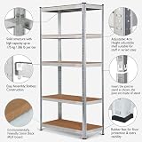 Royalswill Heavy Duty 5 Tier Boltless Garage Shelving Unit 875KG Capacity view 2