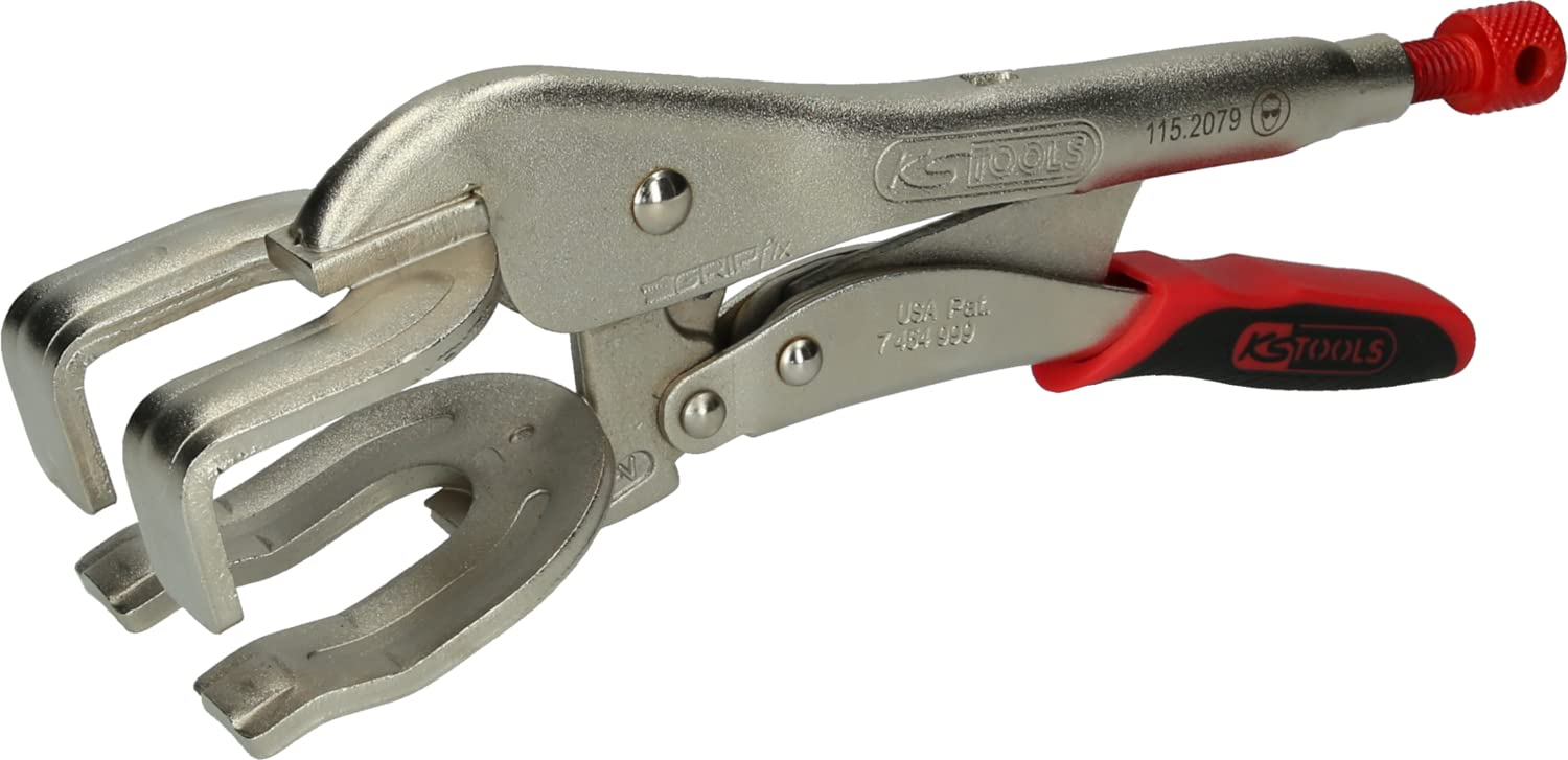 KS TOOLS 115.2079 Welding gripping pliers with quick-release lever