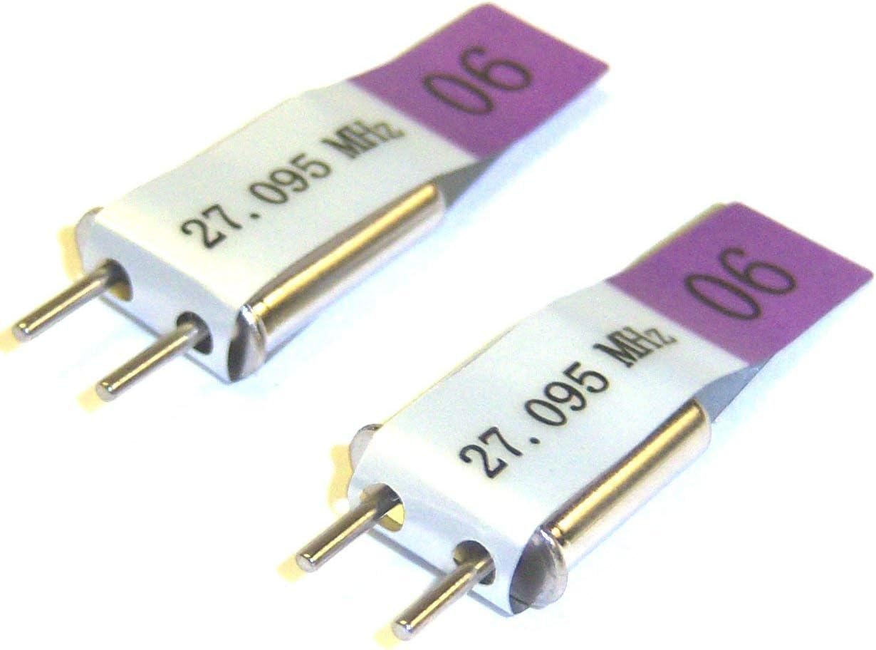 BSD 27mhz AM Transmitter and Radio RC Crystal Set 27 mhz 27.095 TX & RX Purple Ch 6 Amazon.co