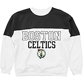 Blue 84 NBA unisex-adult Nba Officially Licensed Contrast Yoke Crewneck Sweatshirt