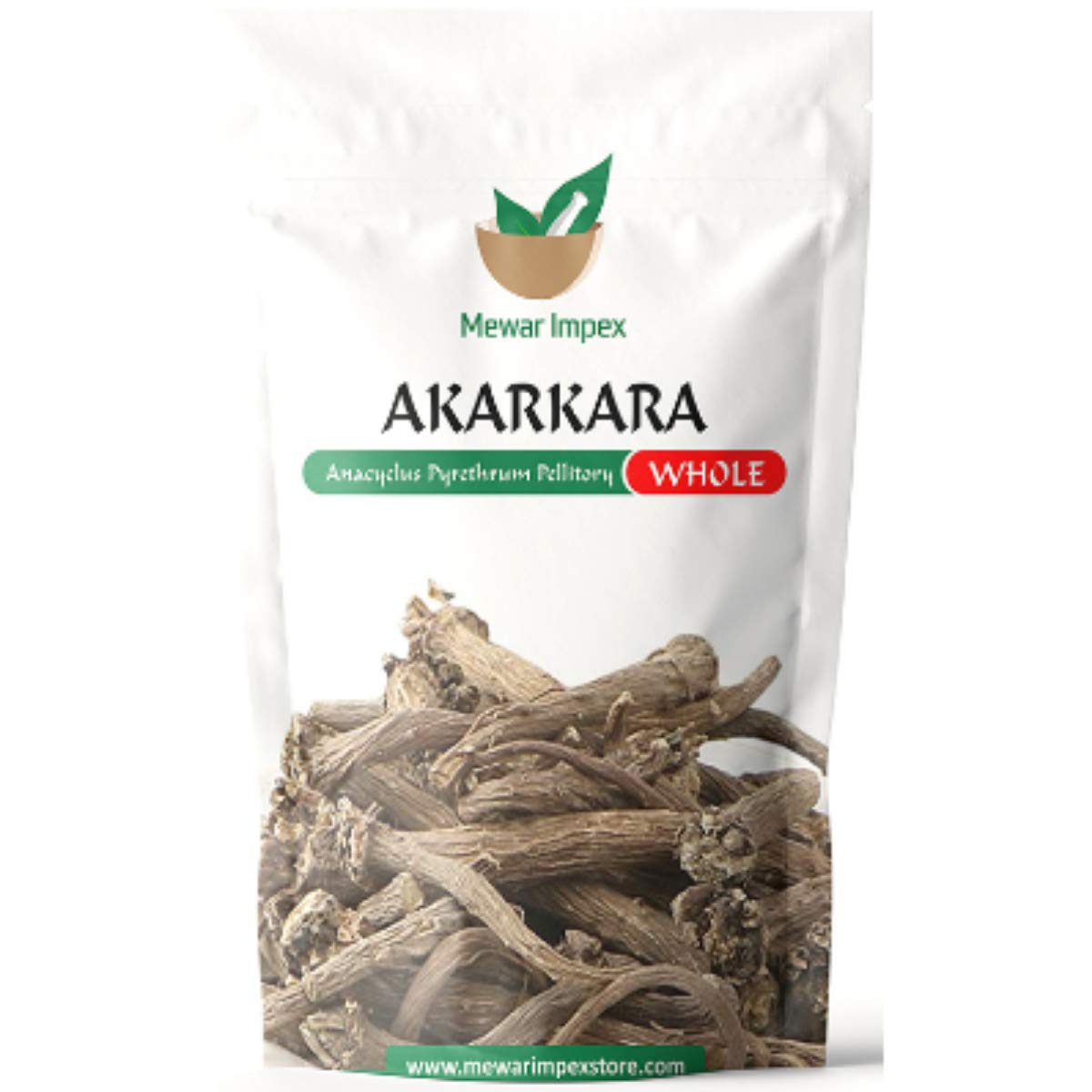Mewar Impex Akarkara Irani Whole | Akarkara Asli | Pellitory Root |Anacyclus Pyrethrum | 100 Gm