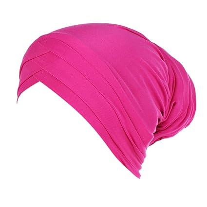 CixNy Turban Hüte, Beanie Schal Kopfbedeckung Kopftuch Fedora Hut Handgefertigt Krebs Chemo Mode Muslimische Frauen Beanie Tu