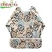 OHBABYKA Baby Waterproof Sleeved Bib for Infant Toddler,6-24 Months
