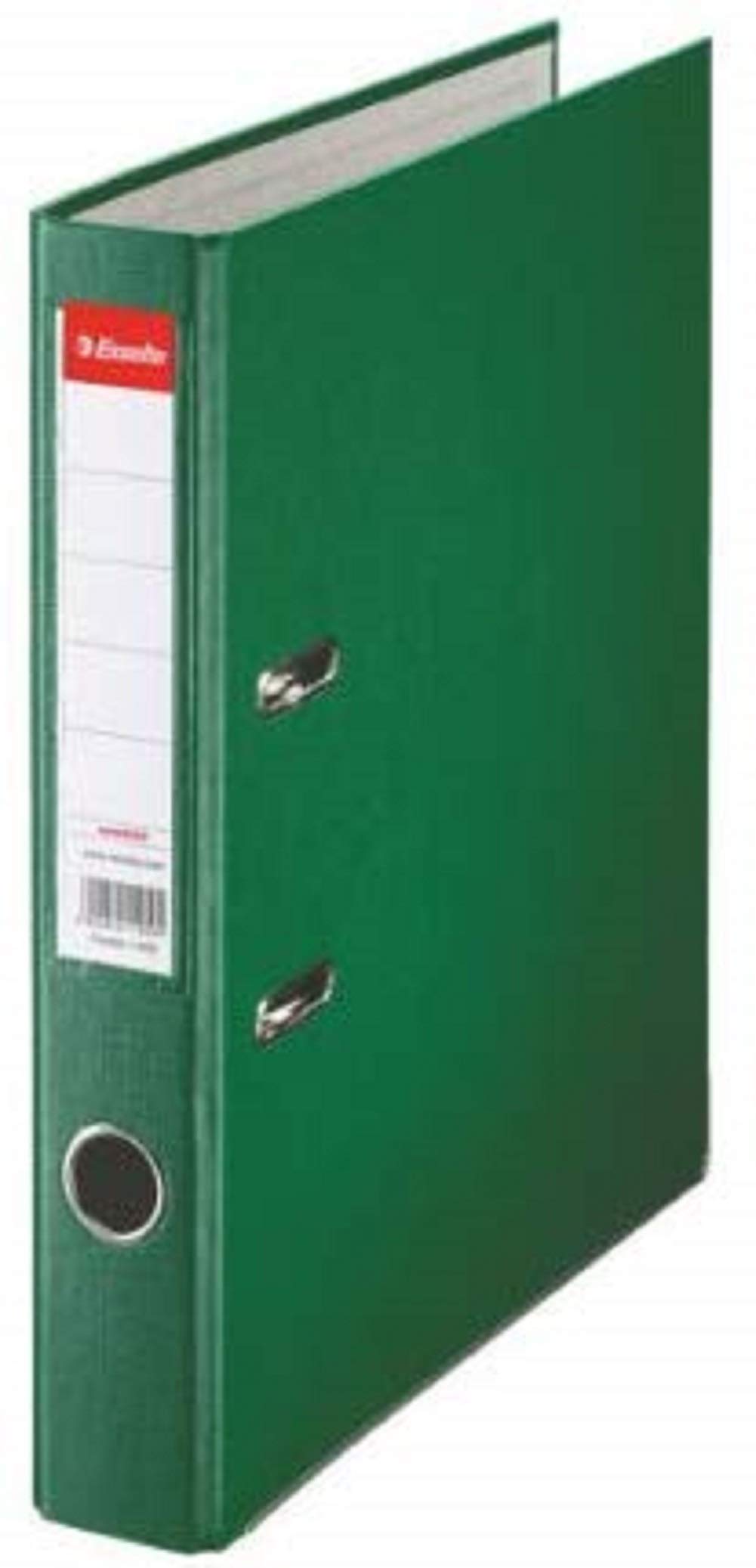 Esselte A4 Lever Arch File, Green, 52mm Spine, Plastic, Pack of 1, 81196