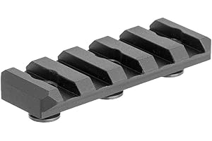 Arisaka Defense Low Profile 5 Slot 1913 Picatinny Rail - KeyMod (KeyMod 5 Slot)