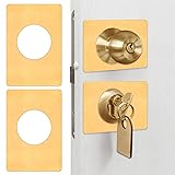 LEIFIDE 2 Pcs Door Reinforcement Plate Door Lock