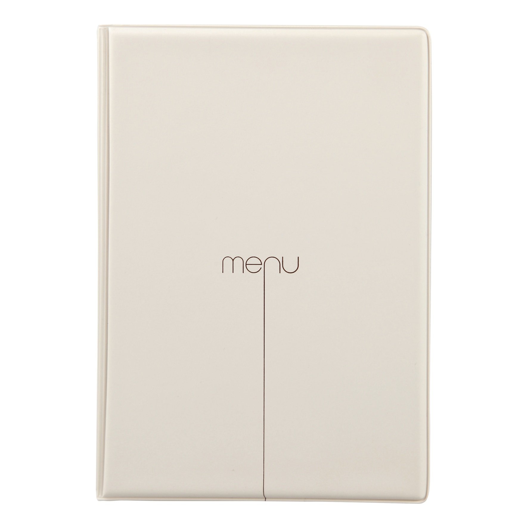 DAG Style Risto Menu Cover, PVC, Sand, 31.3 x 22.6 x 0.7 cm