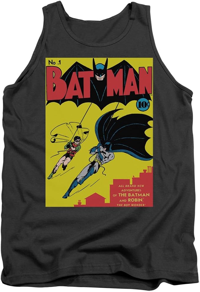 Batman Mens Batman First Tank Top Amazon.co.uk Clothing