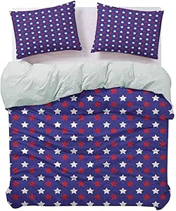 UNOSEKS LANZON - Funda de cama con diseño de Estados Unidos de América
