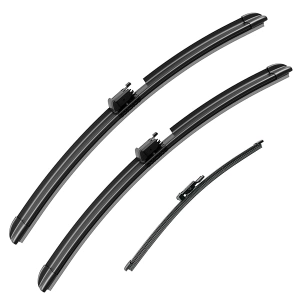 EMITHSUN® 26″+21″+11″ SPRAYER WIPER BLADES AUTOMOTIVE FRONT REAR...