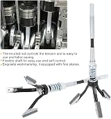 VOBOR 19-64mm Engine Cylinder Hone Tool 3-Jaw Adjustable Deglazer Polishing view 2