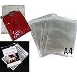 Pack Of 100 - C5 Cello - 167mm X 230mm 30mm Flap - Cellophane