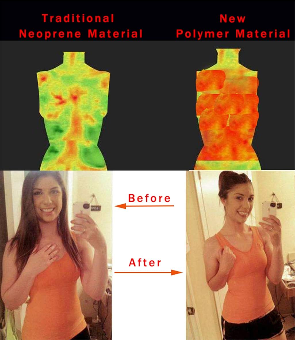MOLLDAN Womens Sauna Vest Sweat Tank Top Shapewear Weight Loss Workout Shirt: Clothing