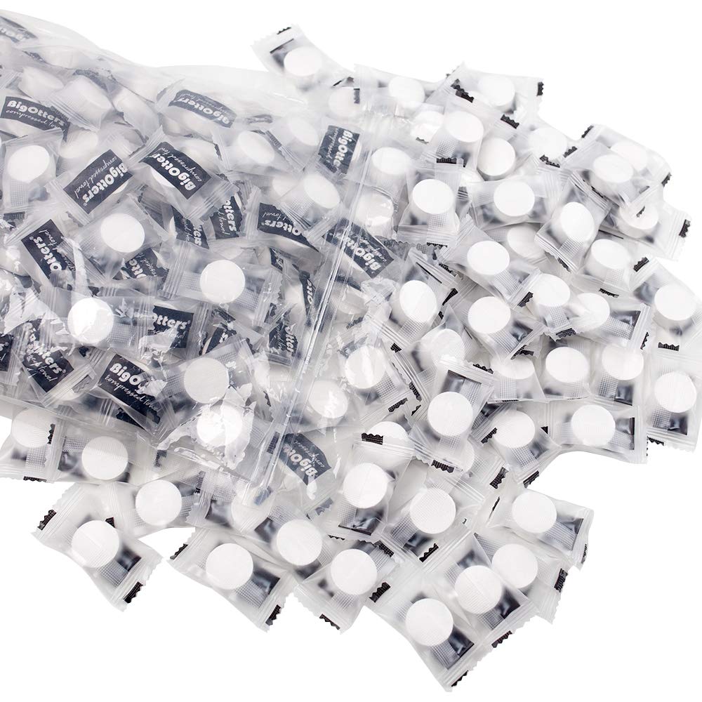 BigOtters 200PCS Compressed Towels, Disposable Face Towels for Travel Cleaning Supplies, Expandable Wipes Tablets Survival Gear and Supplies for Outdoors Camping Hiking Hotel