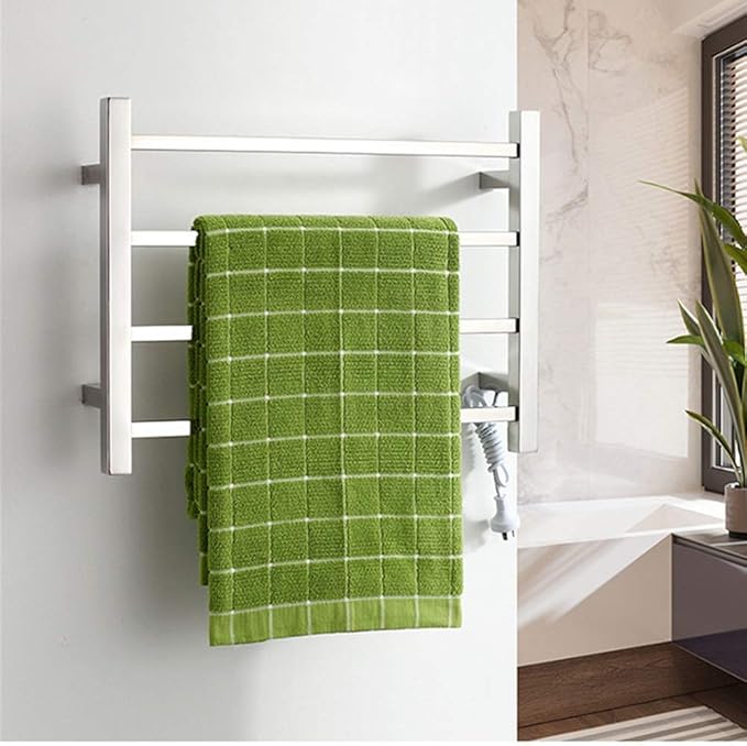 Toallero con calentador, calentador de toallas montado en la ...