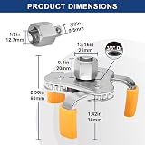 Spurtar 3 Jaw Oil Filter Wrench 68-104mm with Protective Sleeves view 7
