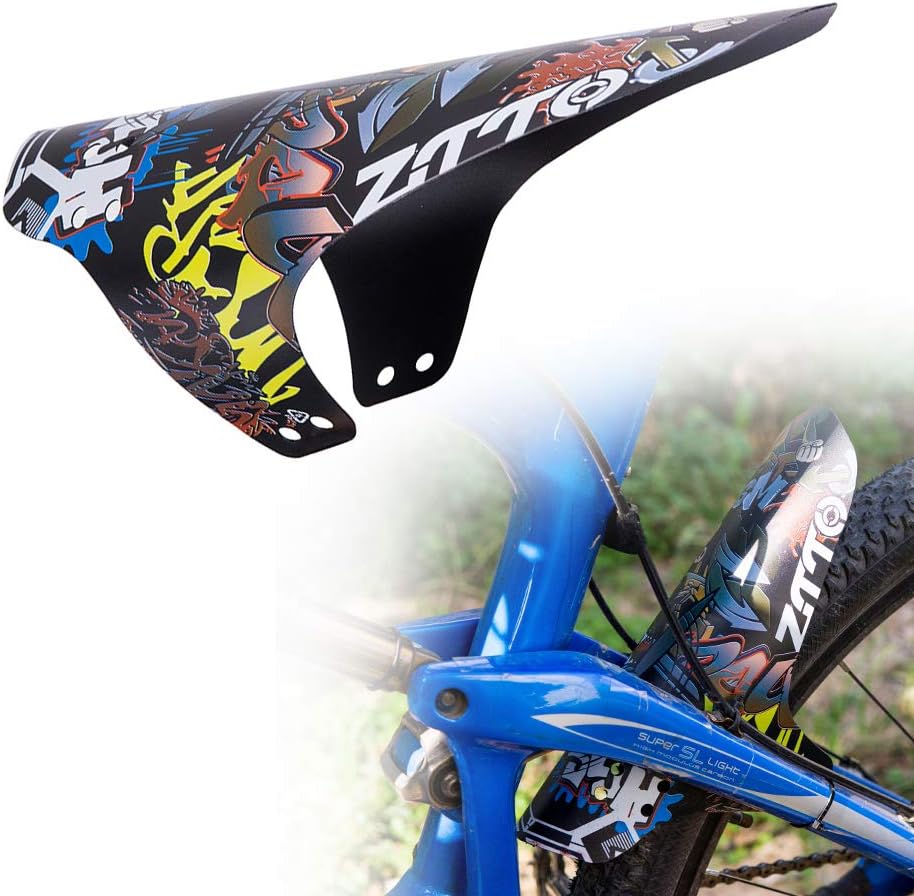 suxing Mountain Bike Fender MTB Bicycle Front Rear Mudguard 2 Pcs Fender