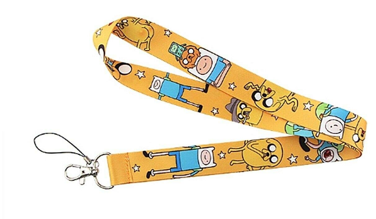 Adventure TimeVERSAINSECT Time Finn and Jake ID Holder Lanyard Keychain