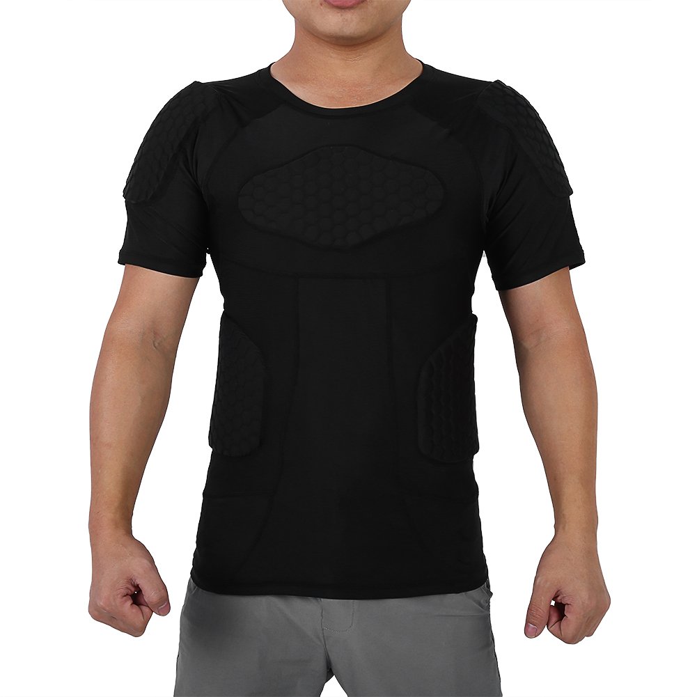 Camiseta de protección de manga corta de Vgeby, acolchada para ...